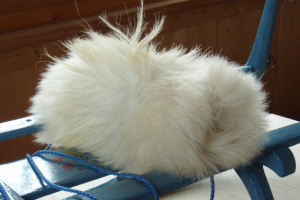 Muff aus Kaschmirziegenfell